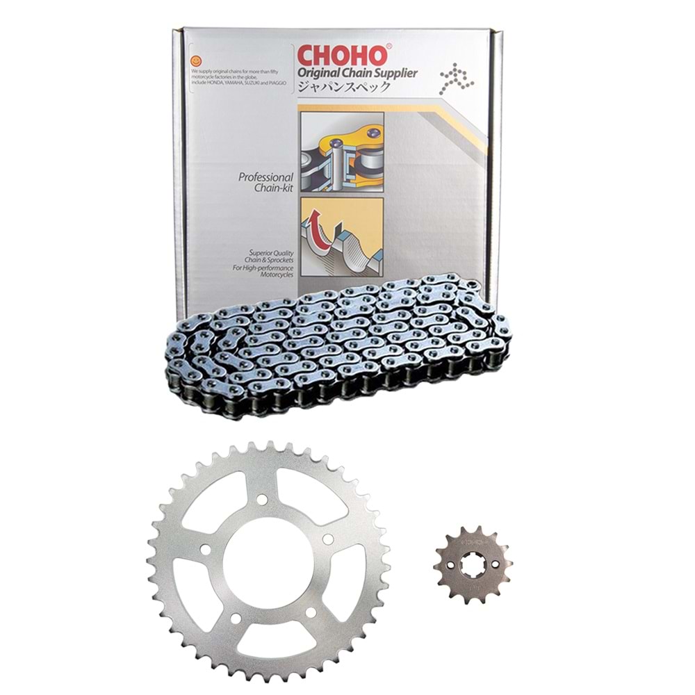 Zincir Dişli Set NK 250 Oringli 14T/40T