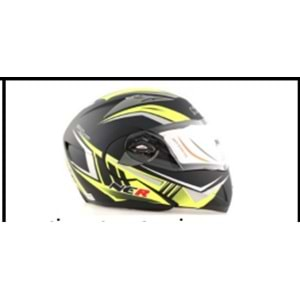 KASK ÇENE AÇILIR NCR-162 SARI (NET FİYAT)