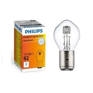 PHILIPS S2 35/35W MOTOSİKLET BOSCH TİP FAR AMPULÜ