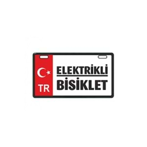 E BİKE PLAKALIK