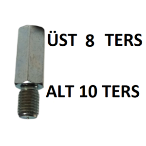 AYNA UZATMA ALT 10 TERS - ÜST 8 TERS