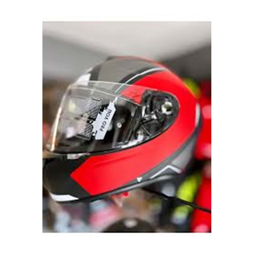 KASK PRO YOU KIRMIZI GRİ (NET FİYAT)